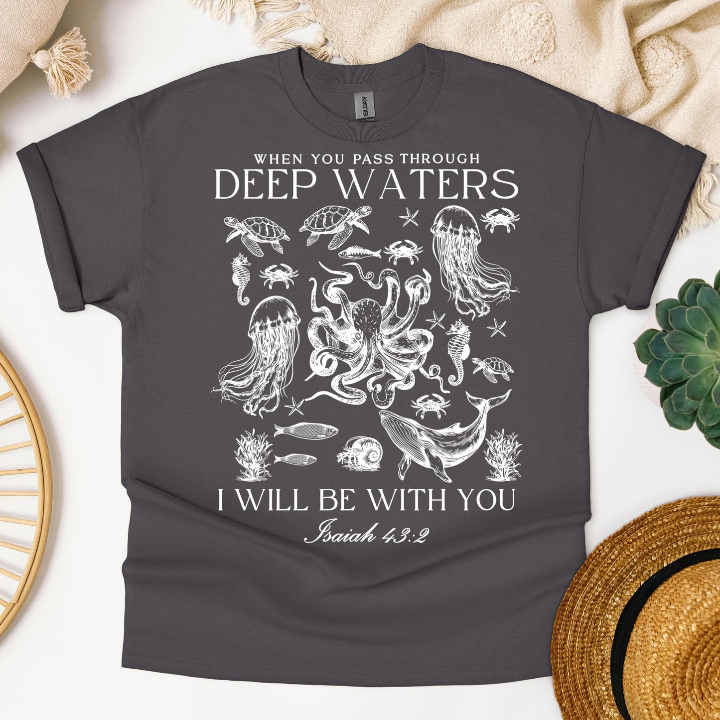 When You Pass Through Deep Waters I Will Be With You Isaiah 43.2 04