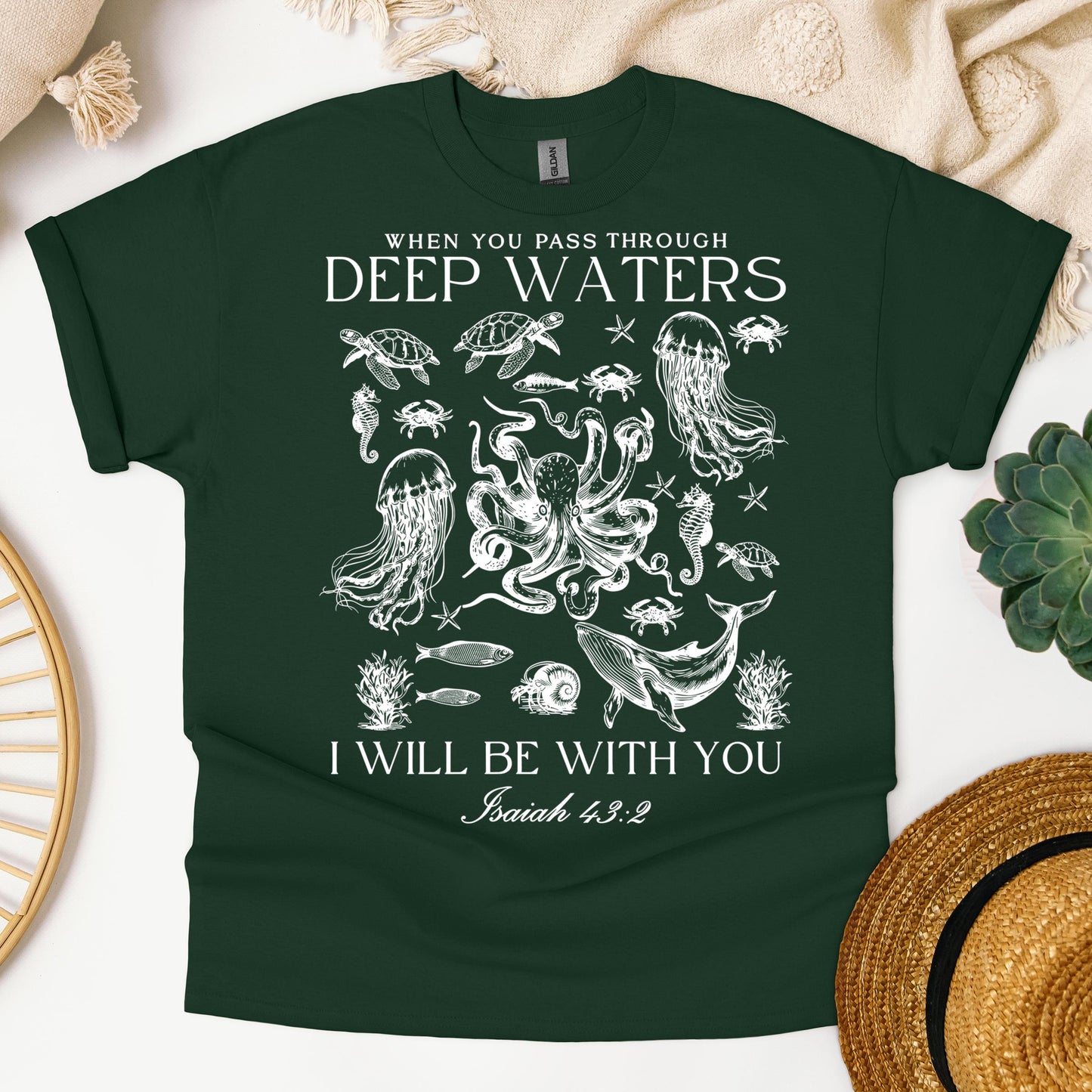 When You Pass Through Deep Waters I Will Be With You Isaiah 43.2 04