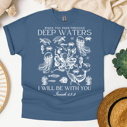 When You Pass Through Deep Waters I Will Be With You Isaiah 43.2 04