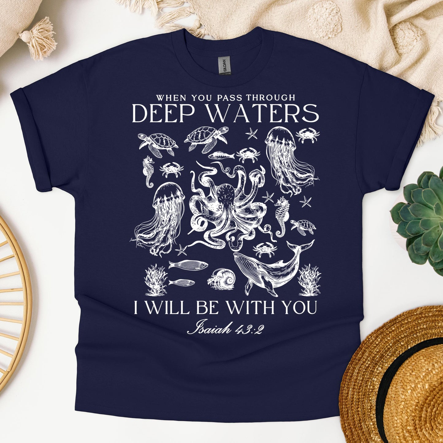 When You Pass Through Deep Waters I Will Be With You Isaiah 43.2 04