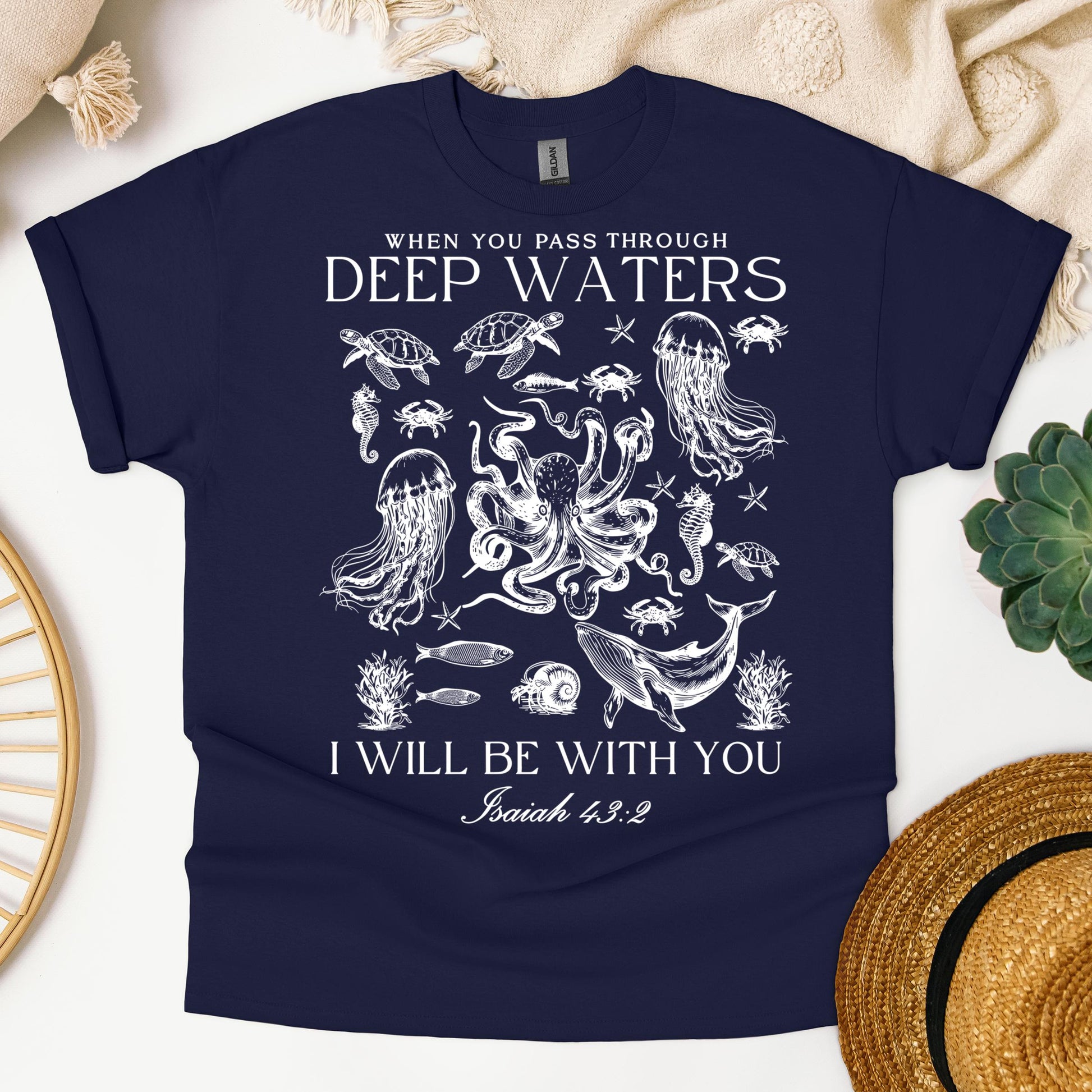 When You Pass Through Deep Waters I Will Be With You Isaiah 43.2 04