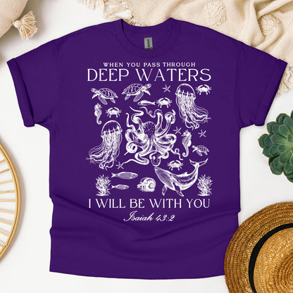 When You Pass Through Deep Waters I Will Be With You Isaiah 43.2 04