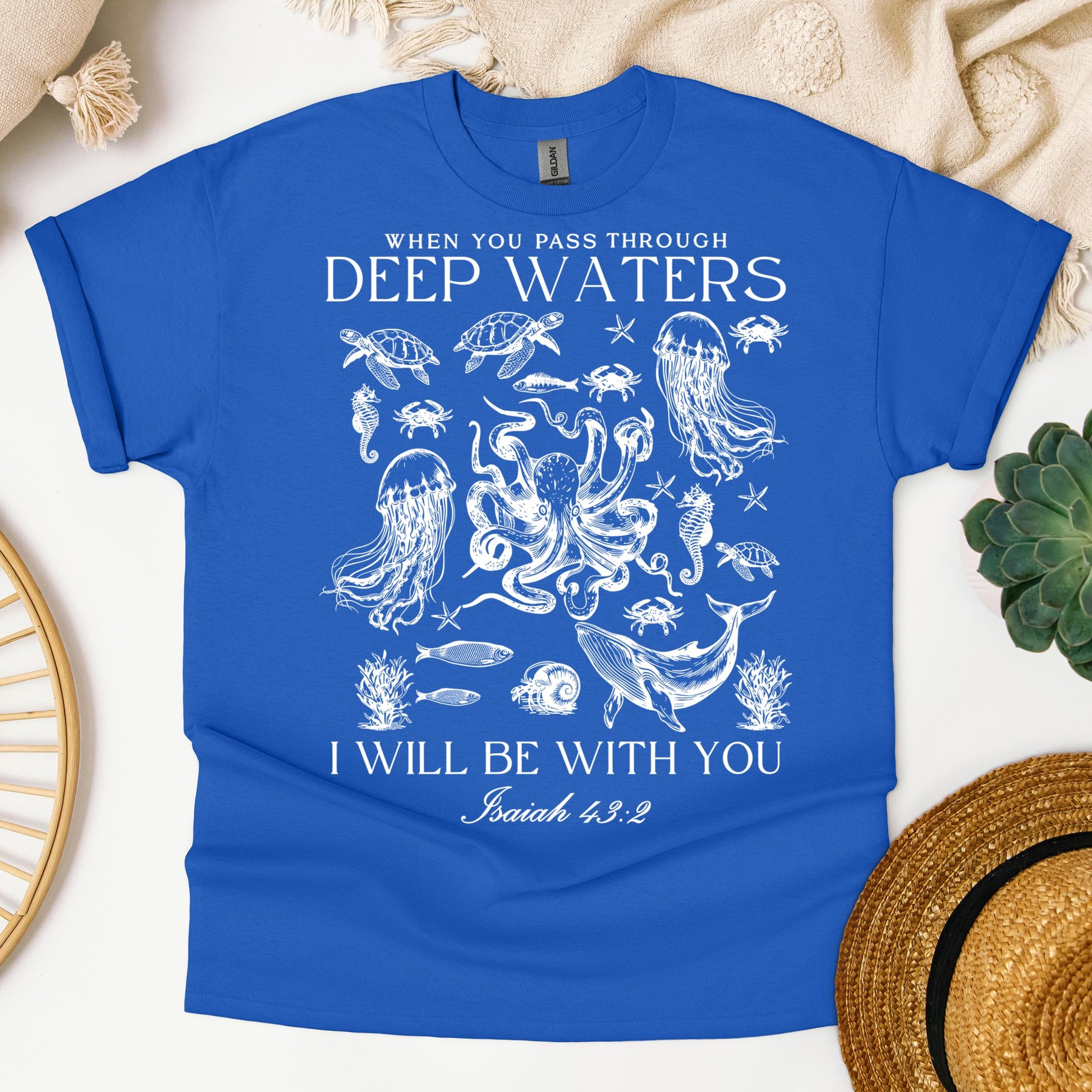 When You Pass Through Deep Waters I Will Be With You Isaiah 43.2 04
