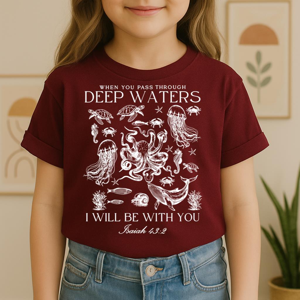 When You Pass Through Deep Waters I Will Be With You Isaiah 43.2 04