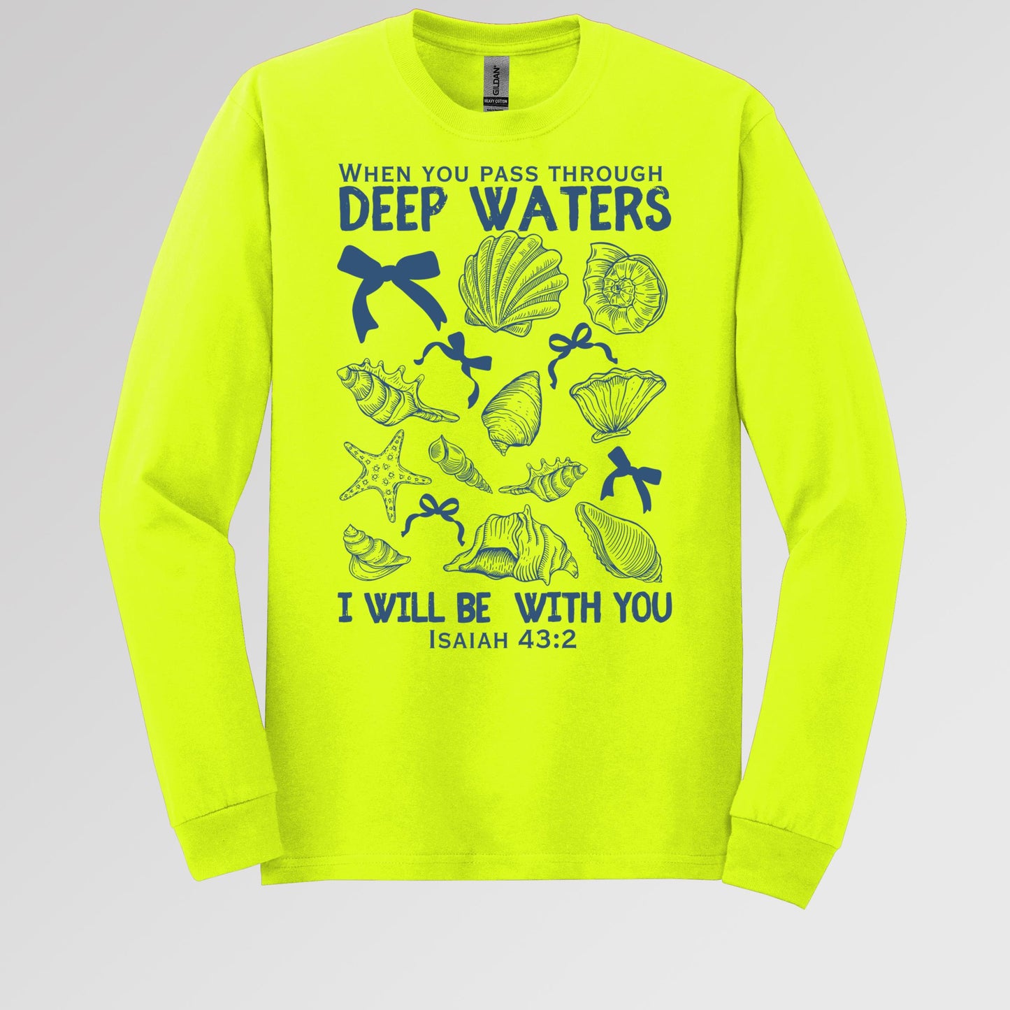 When You Pass Through Deep Waters I Will Be With You Isaiah 43.2 05