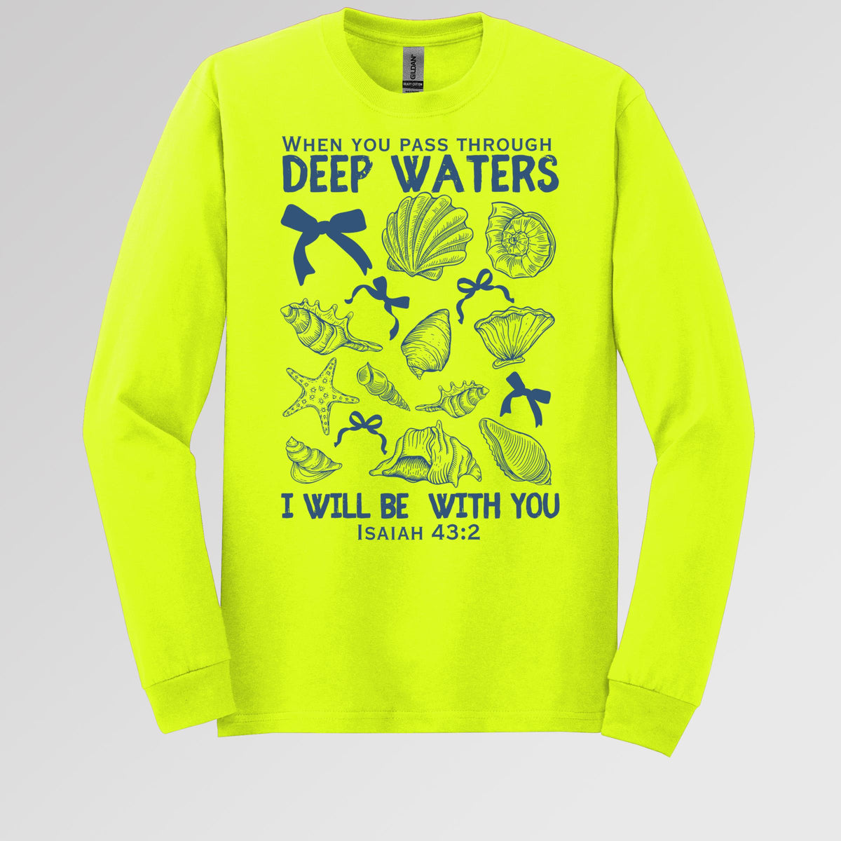 When You Pass Through Deep Waters I Will Be With You Isaiah 43.2 05