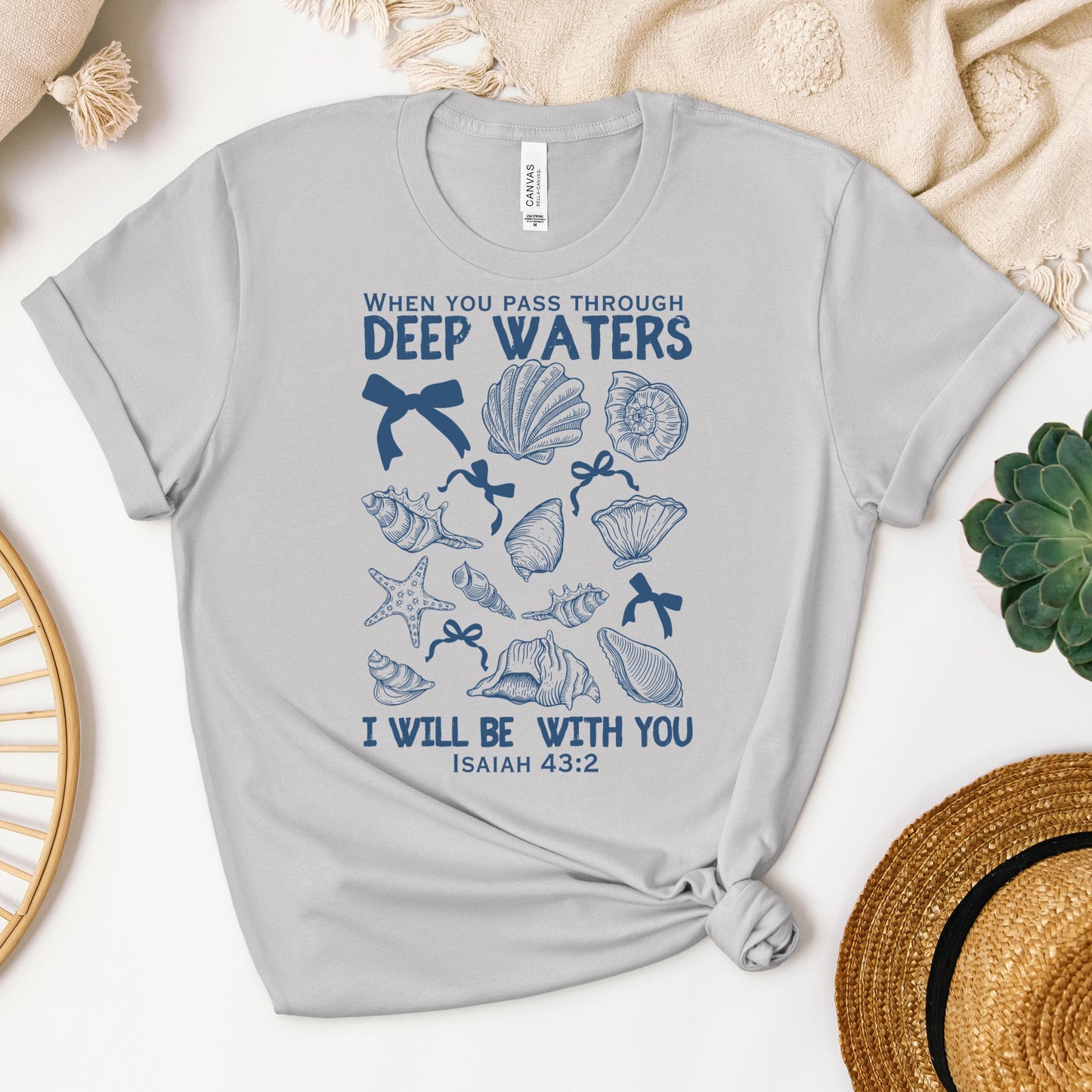 When You Pass Through Deep Waters I Will Be With You Isaiah 43.2 05