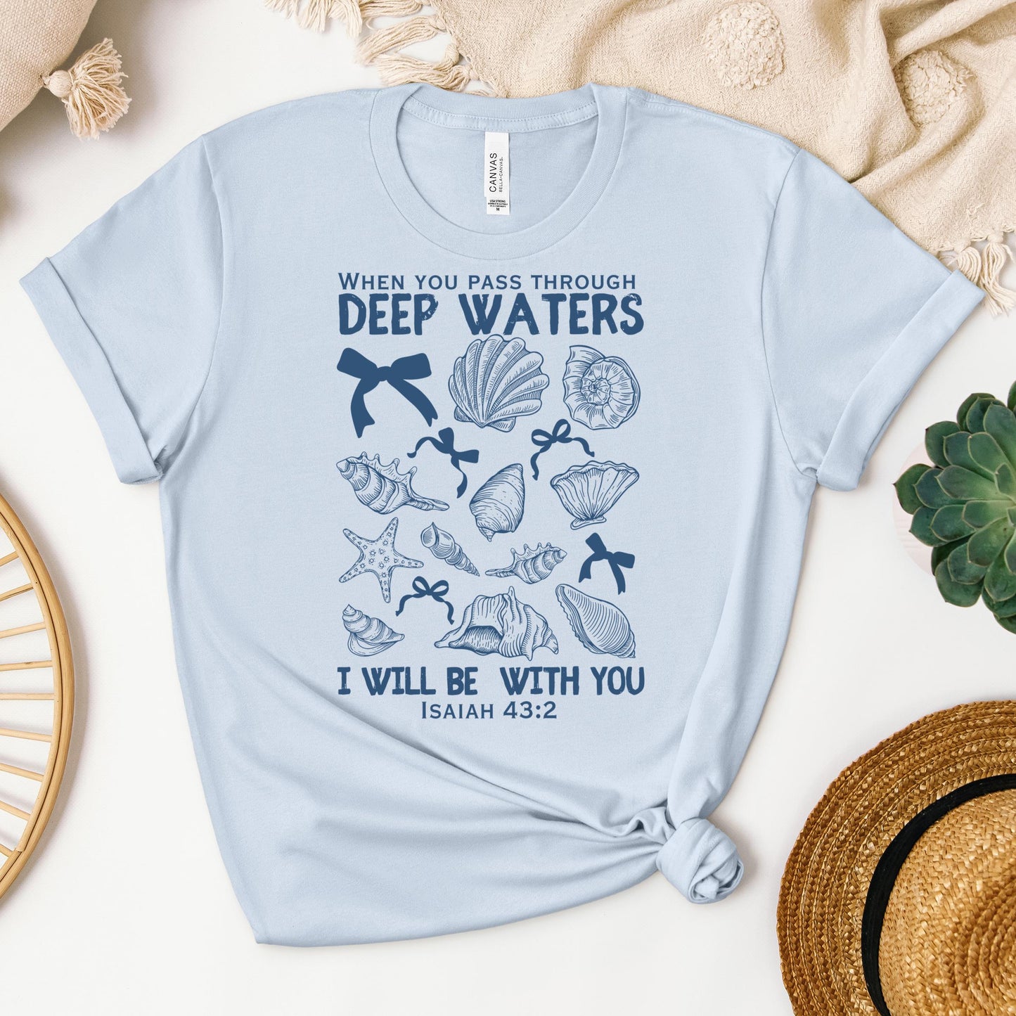 When You Pass Through Deep Waters I Will Be With You Isaiah 43.2 05