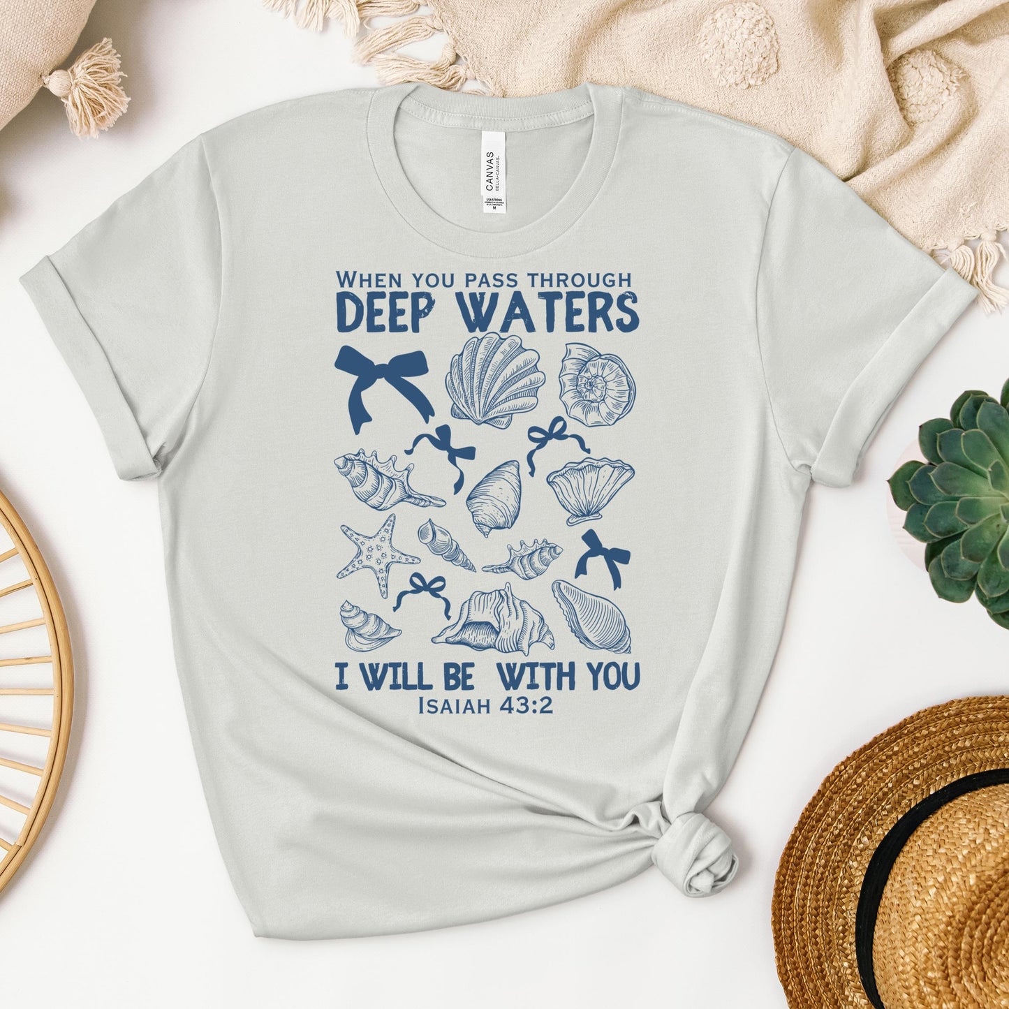 When You Pass Through Deep Waters I Will Be With You Isaiah 43.2 05