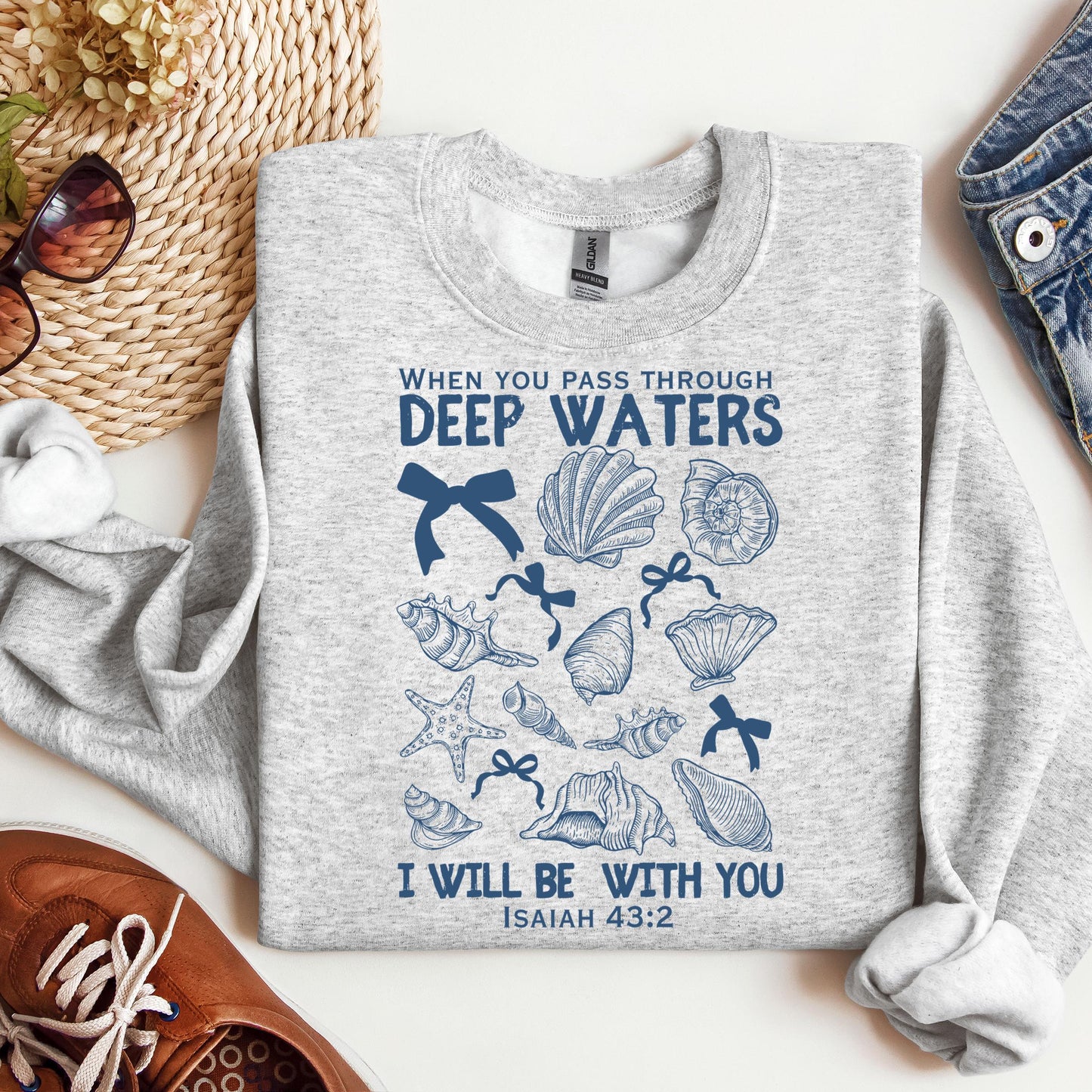 When You Pass Through Deep Waters I Will Be With You Isaiah 43.2 05