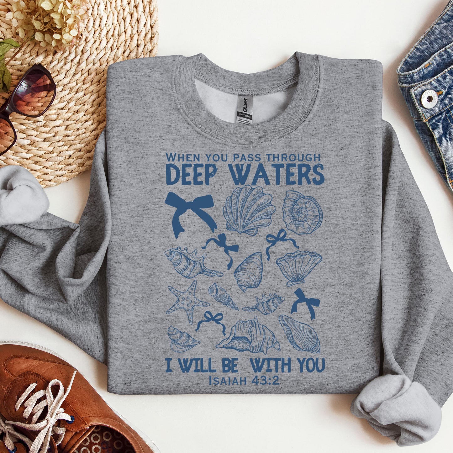 When You Pass Through Deep Waters I Will Be With You Isaiah 43.2 05