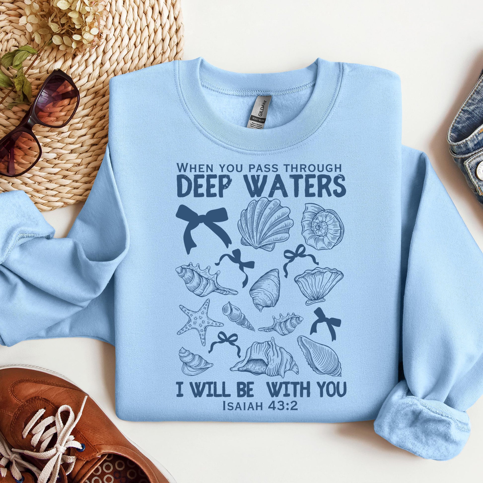 When You Pass Through Deep Waters I Will Be With You Isaiah 43.2 05