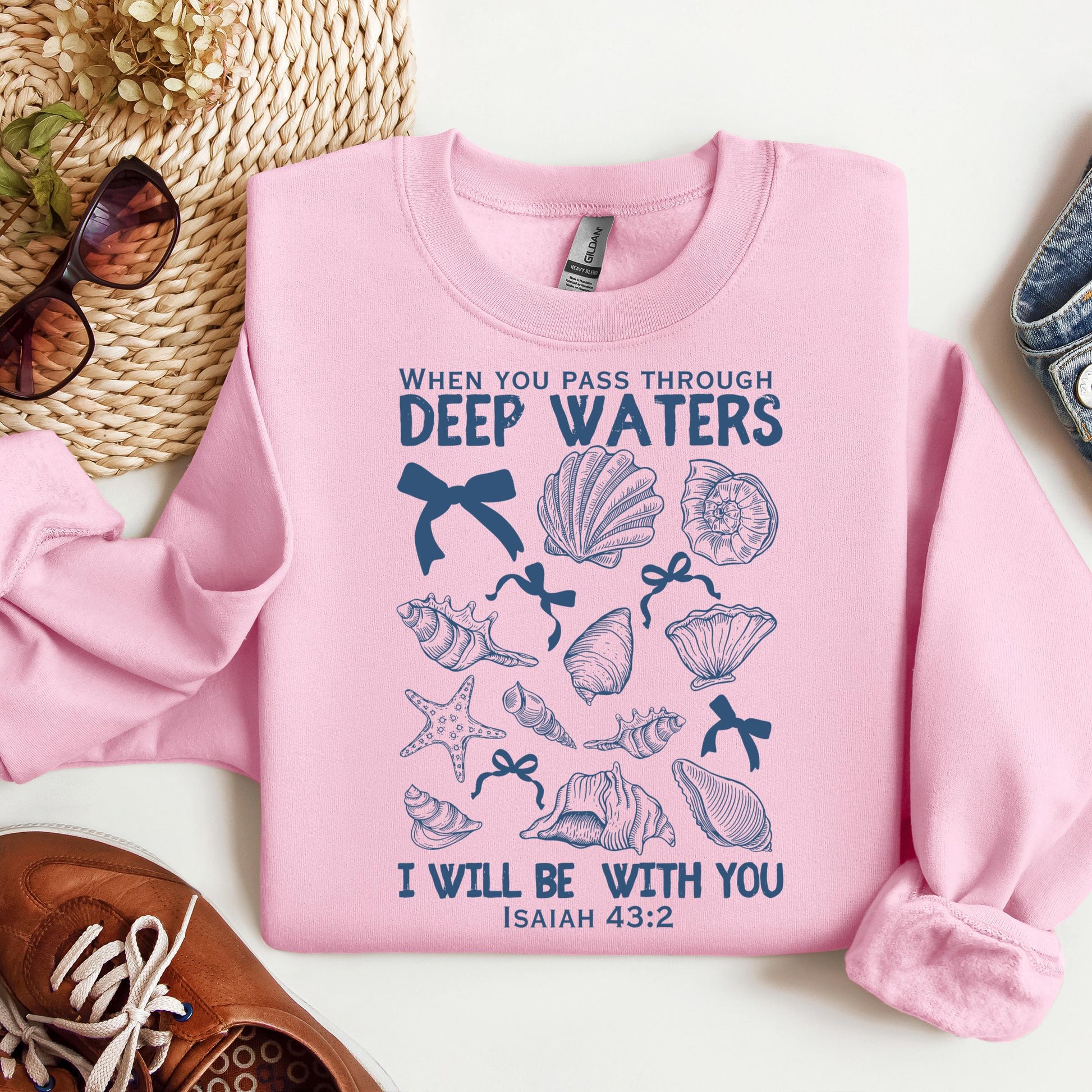 When You Pass Through Deep Waters I Will Be With You Isaiah 43.2 05