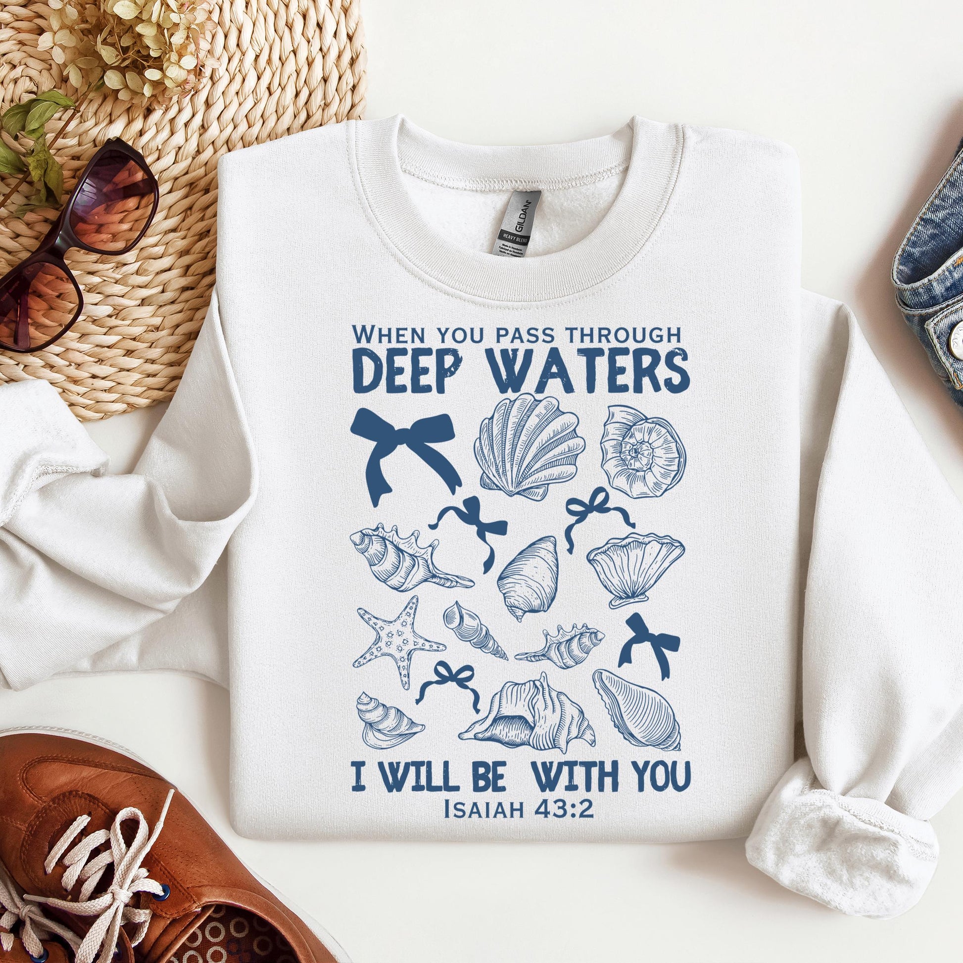 When You Pass Through Deep Waters I Will Be With You Isaiah 43.2 05