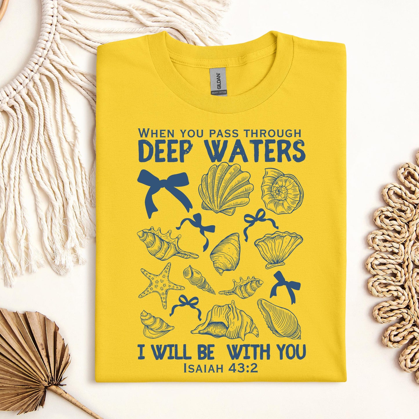 When You Pass Through Deep Waters I Will Be With You Isaiah 43.2 05