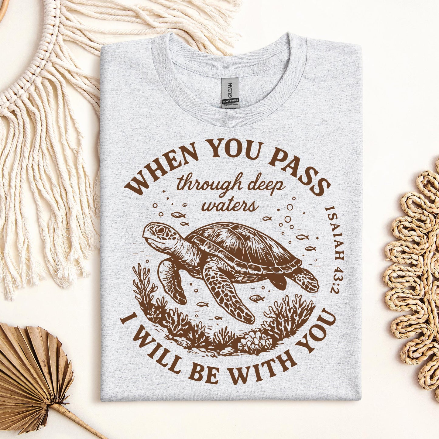 When You Pass Through Deep Waters I Will Be With You Isaiah 43.2 06