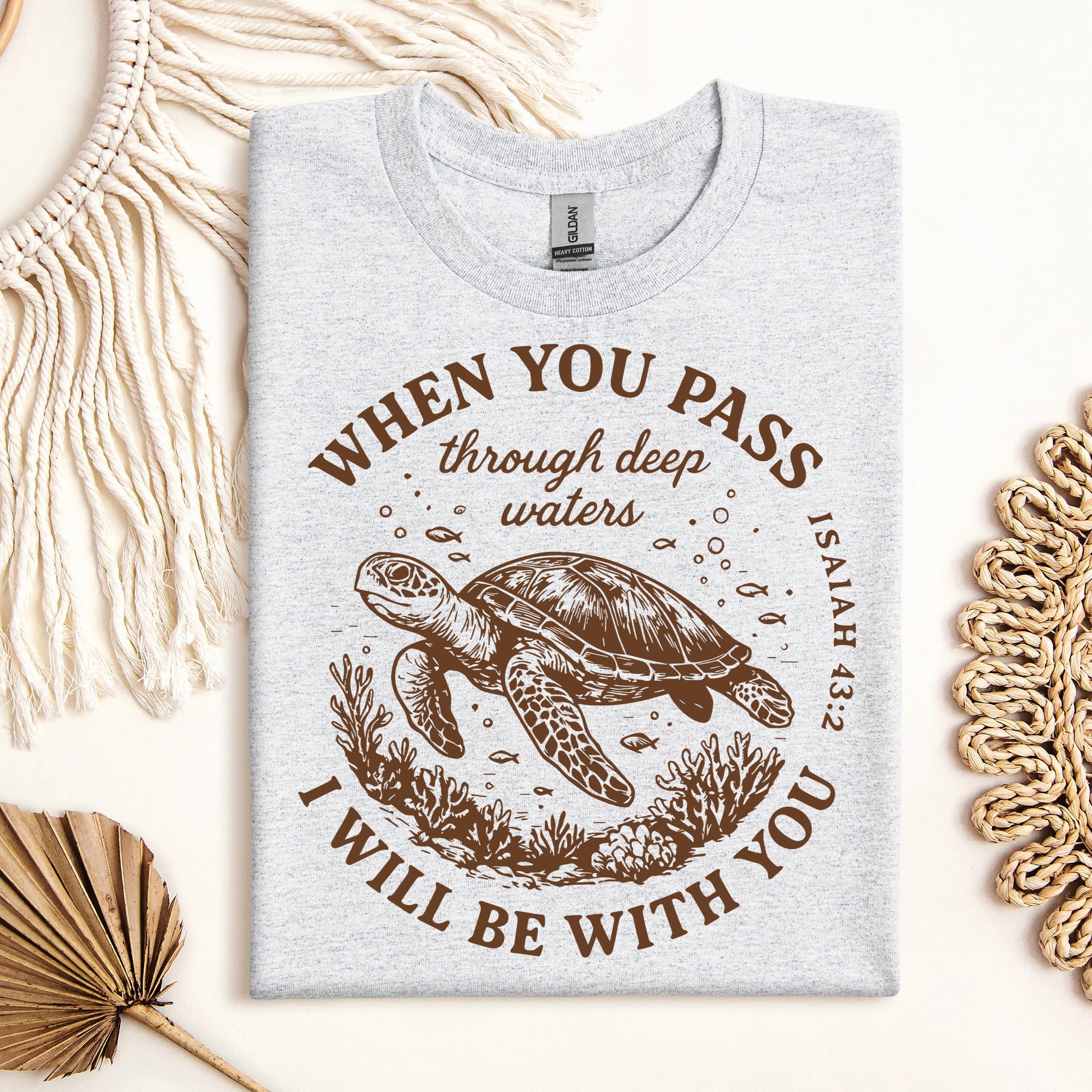 When You Pass Through Deep Waters I Will Be With You Isaiah 43.2 06