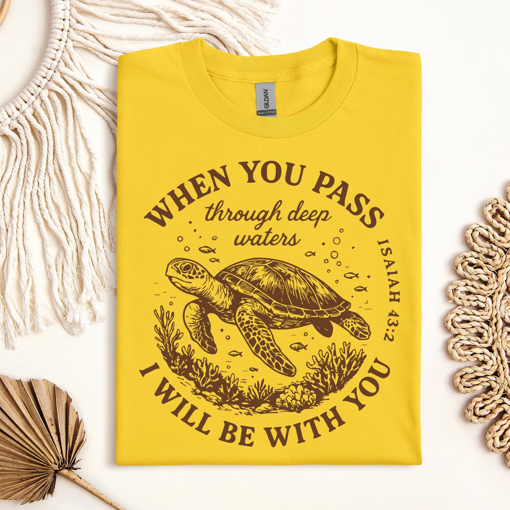 When You Pass Through Deep Waters I Will Be With You Isaiah 43.2 06