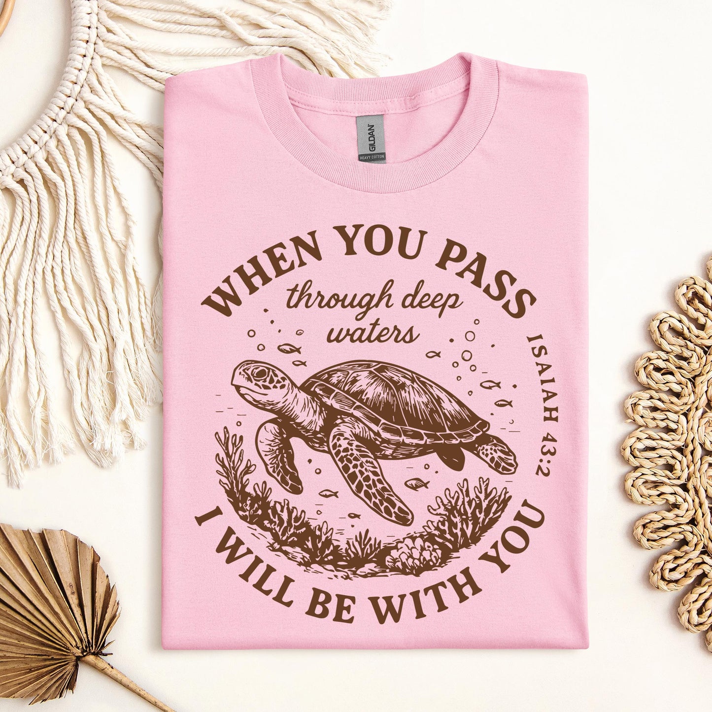 When You Pass Through Deep Waters I Will Be With You Isaiah 43.2 06