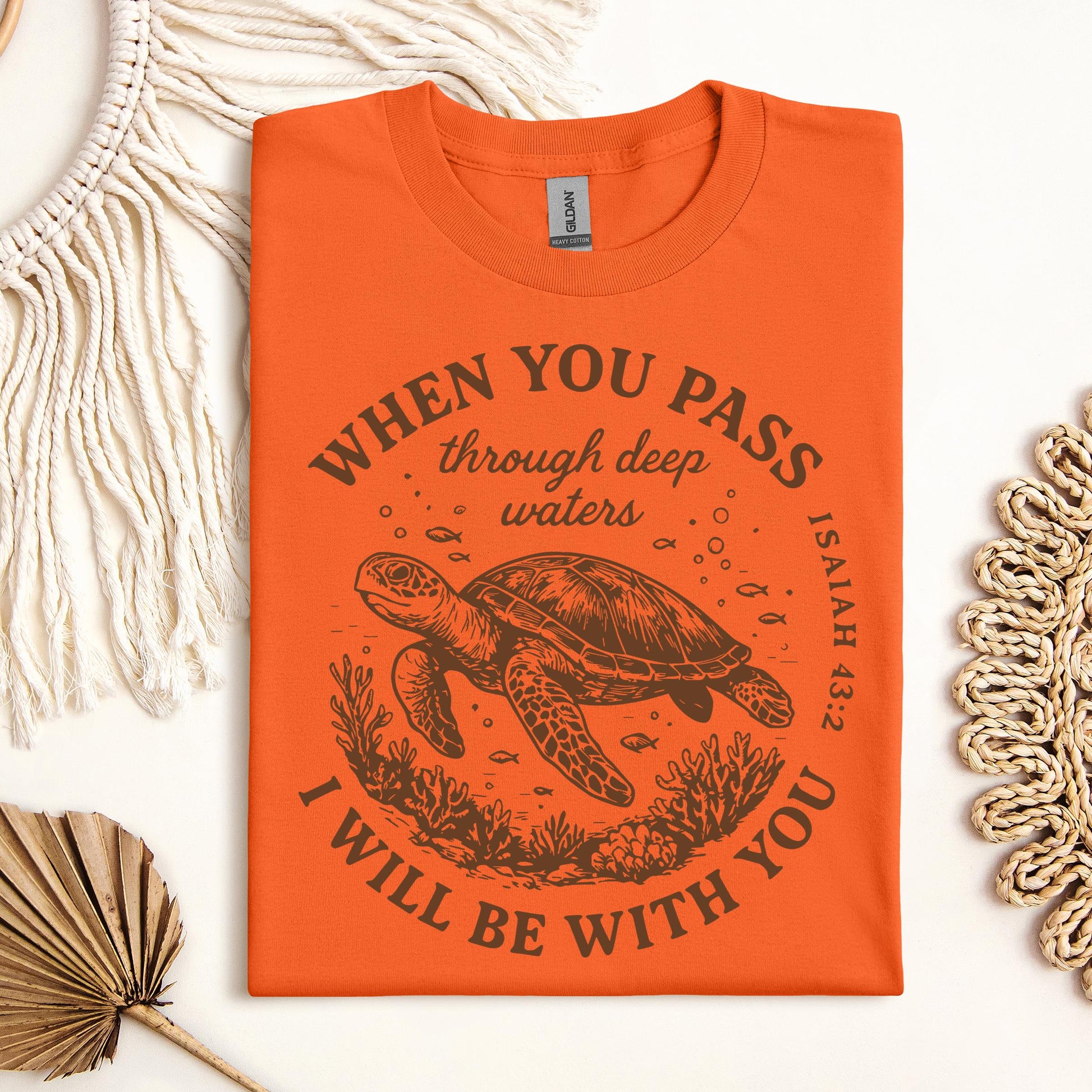 When You Pass Through Deep Waters I Will Be With You Isaiah 43.2 06