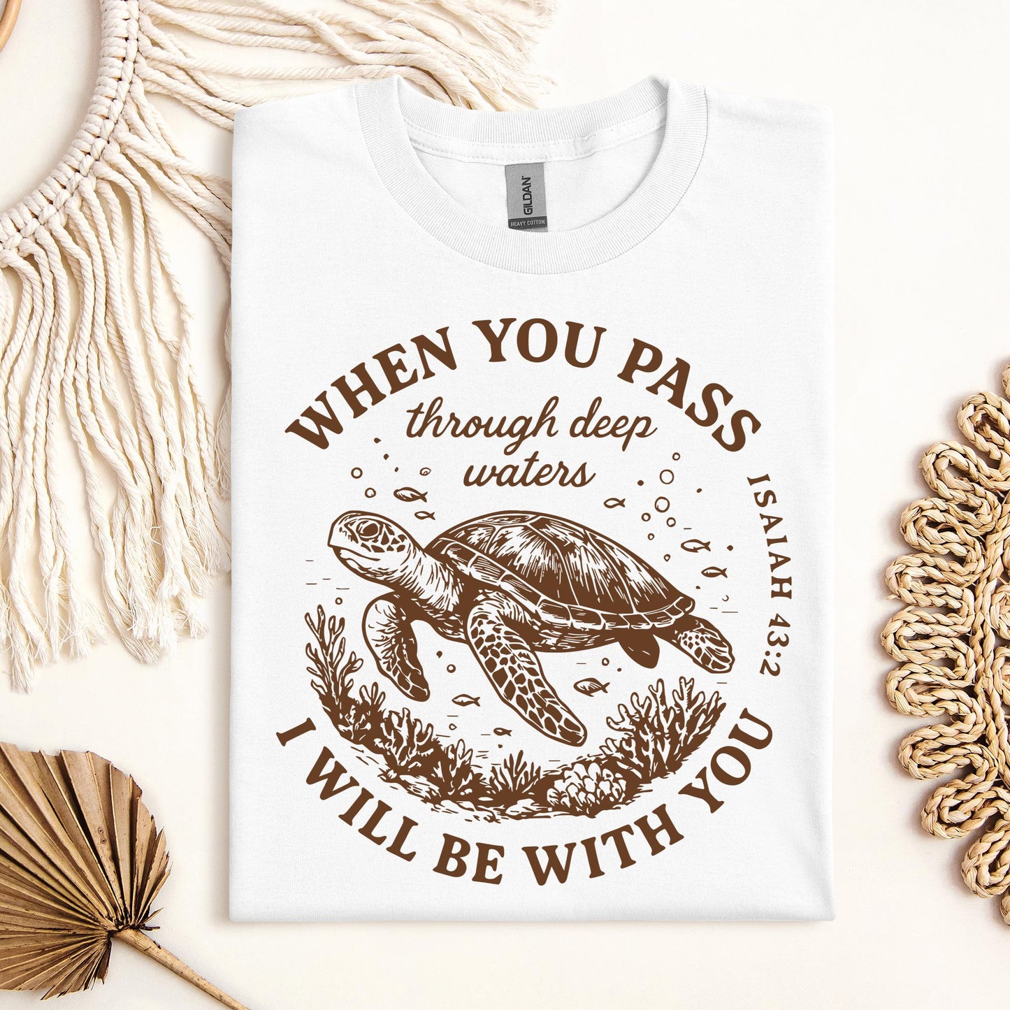 When You Pass Through Deep Waters I Will Be With You Isaiah 43.2 06