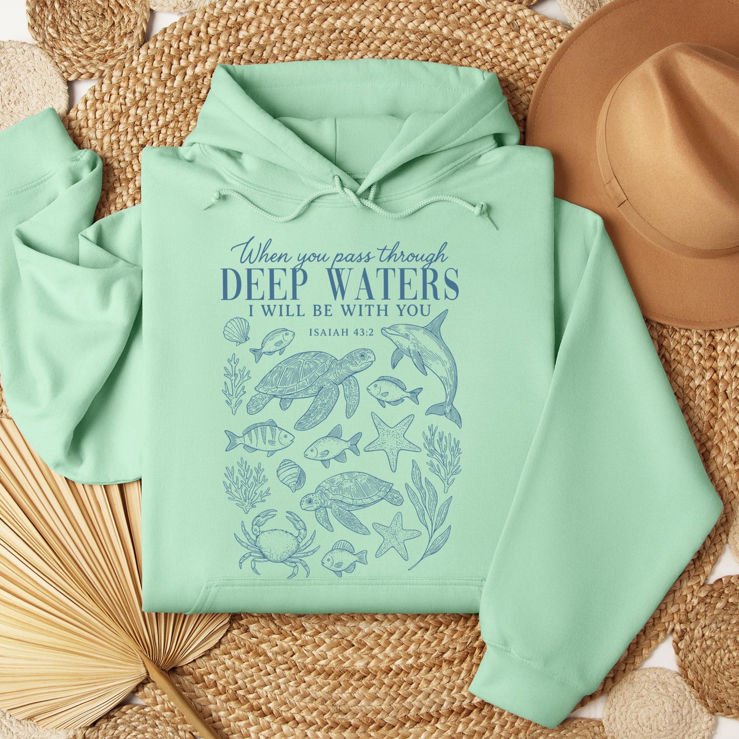 When You Pass Through Deep Waters I Will Be With You Isaiah 43.2 07
