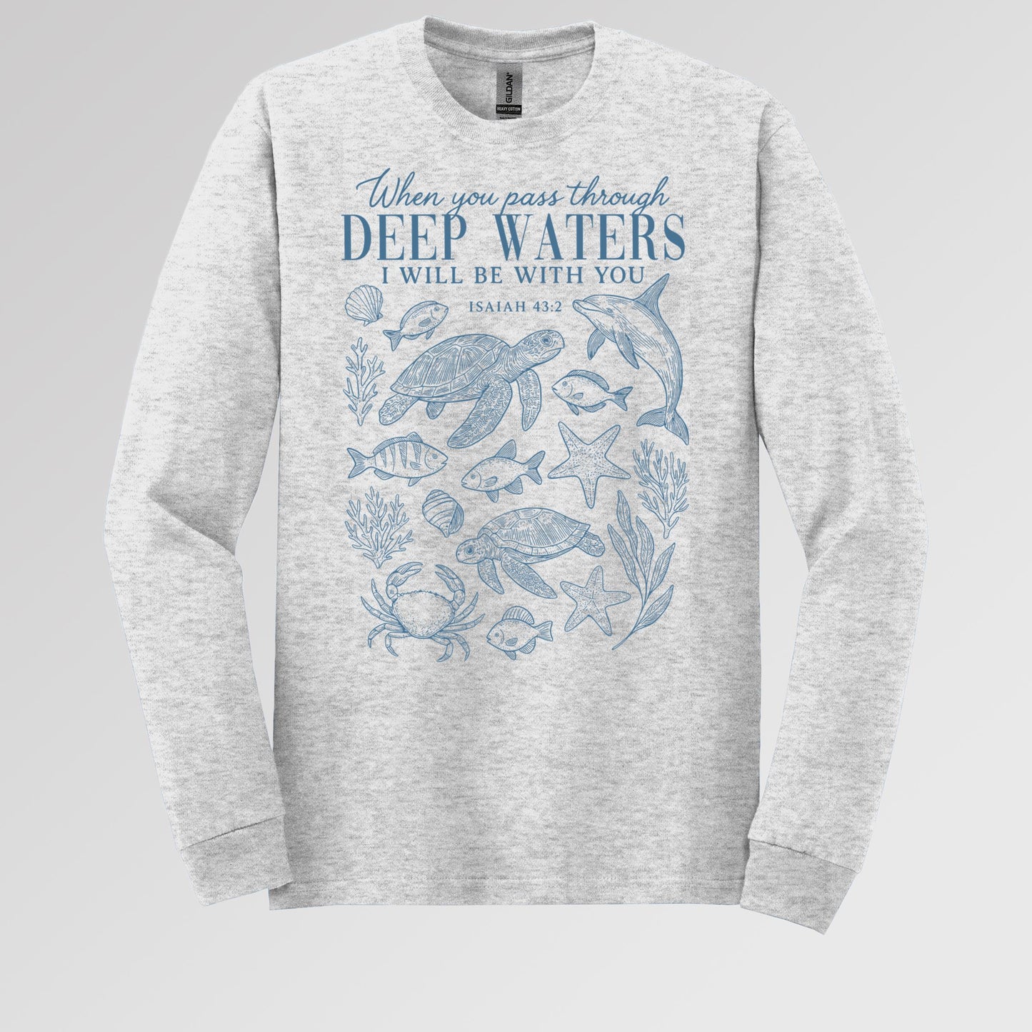 When You Pass Through Deep Waters I Will Be With You Isaiah 43.2 07