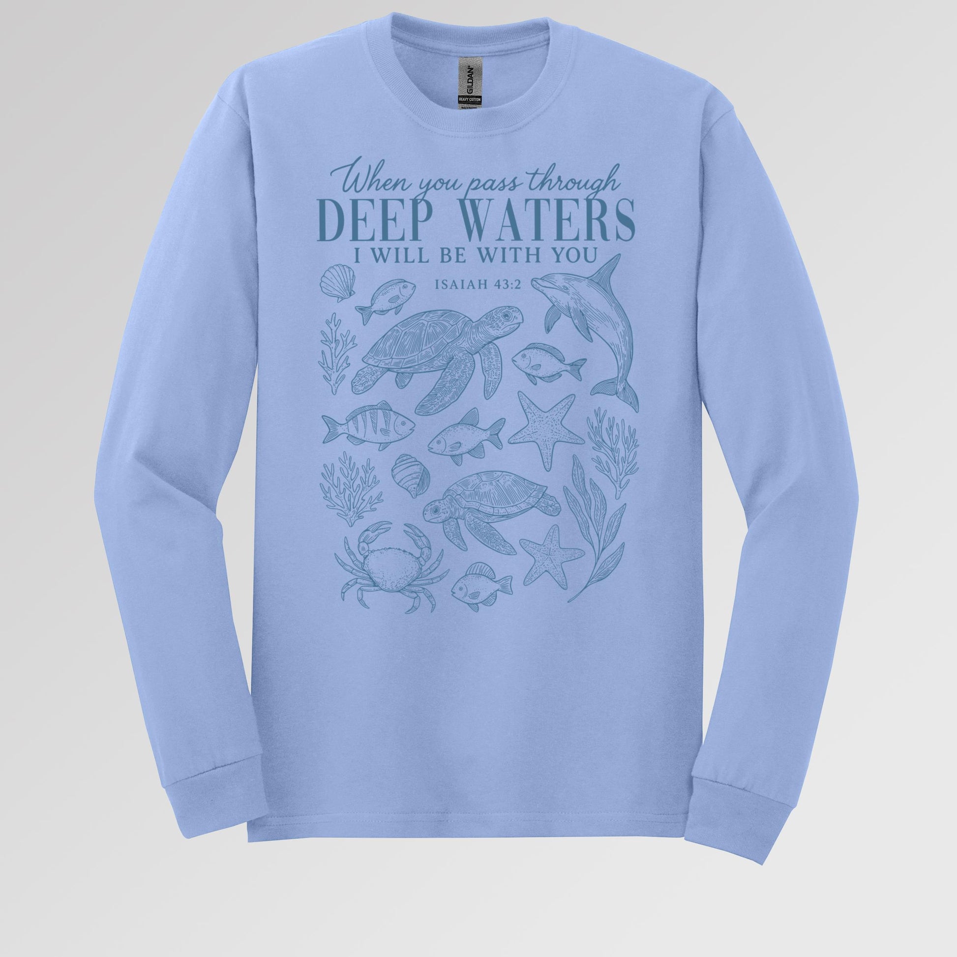 When You Pass Through Deep Waters I Will Be With You Isaiah 43.2 07