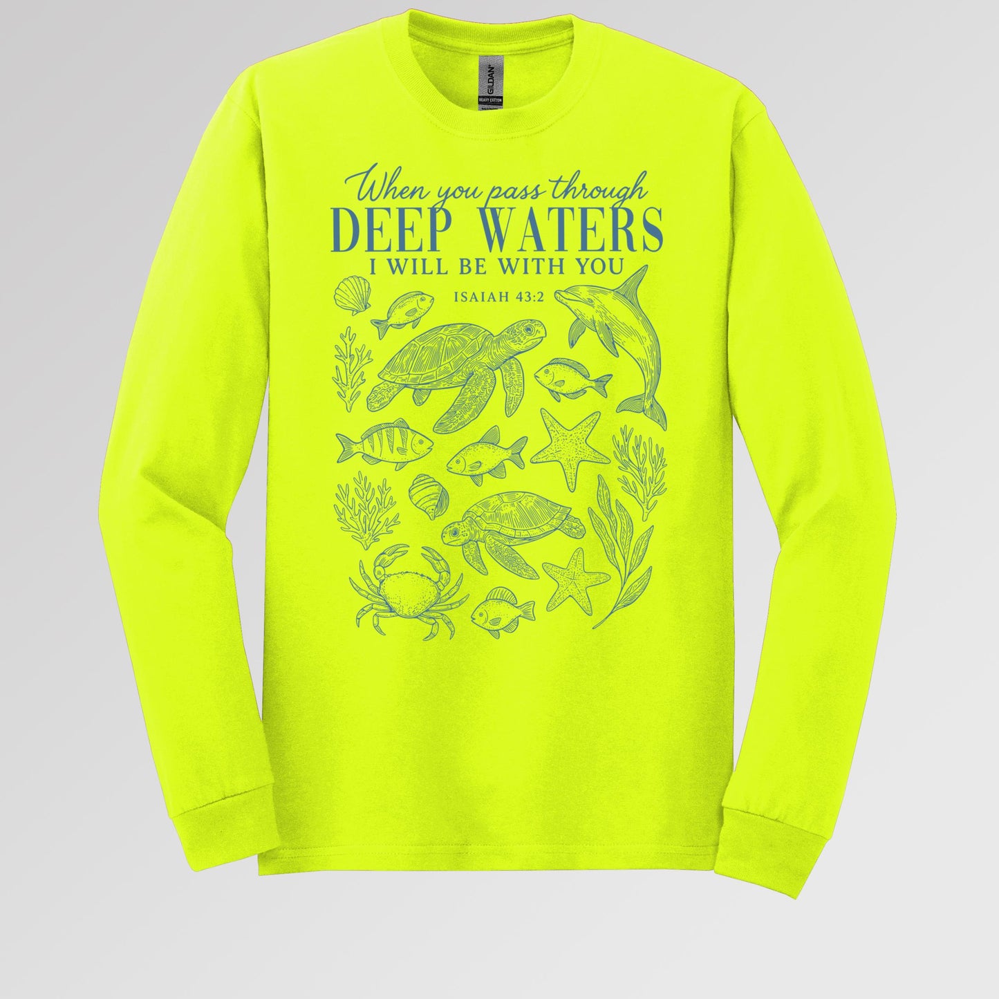 When You Pass Through Deep Waters I Will Be With You Isaiah 43.2 07