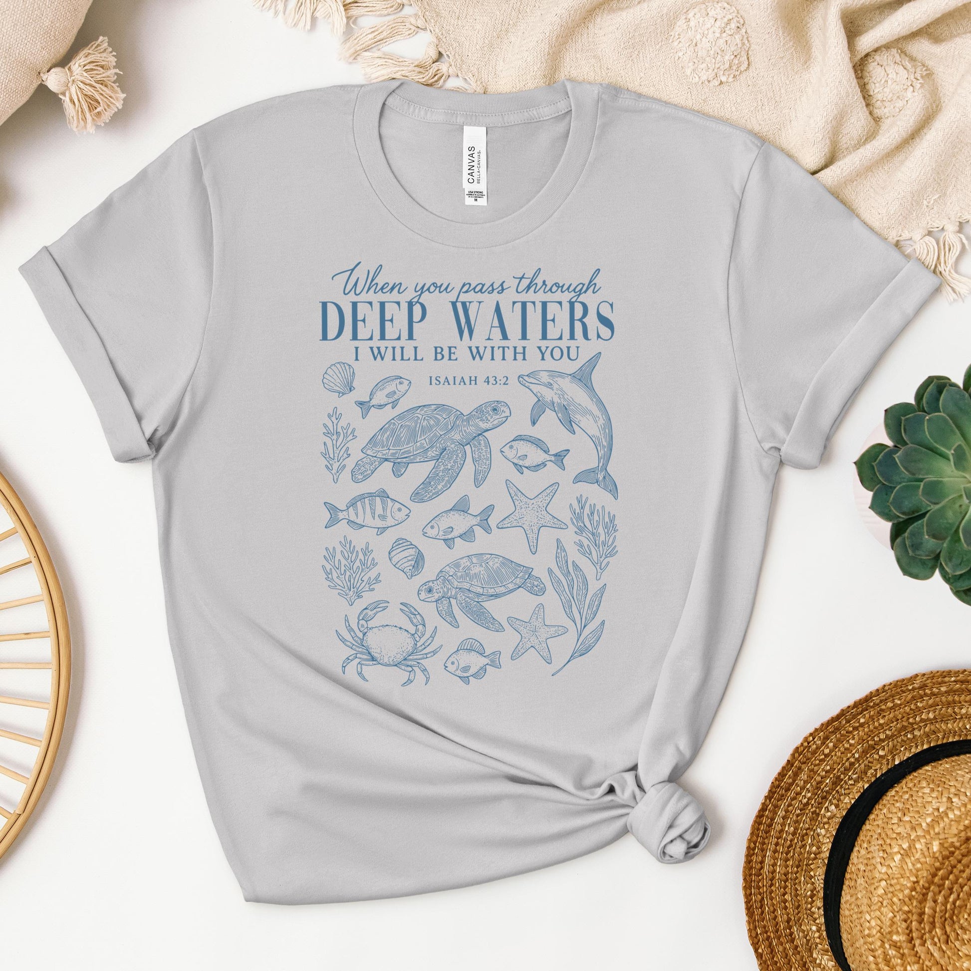 When You Pass Through Deep Waters I Will Be With You Isaiah 43.2 07
