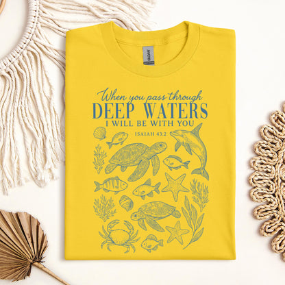 When You Pass Through Deep Waters I Will Be With You Isaiah 43.2 07