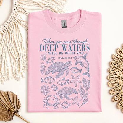 When You Pass Through Deep Waters I Will Be With You Isaiah 43.2 07