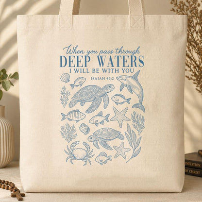 When You Pass Through Deep Waters I Will Be With You Isaiah 43.2 07
