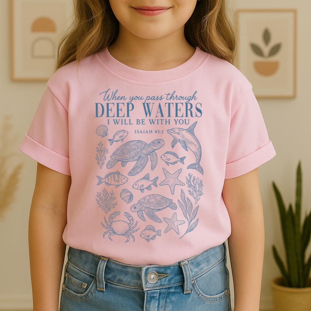 When You Pass Through Deep Waters I Will Be With You Isaiah 43.2 07