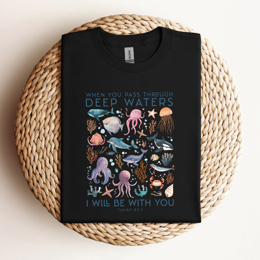 When You Pass Through Deep Waters I Will Be With You Isaiah 43.2