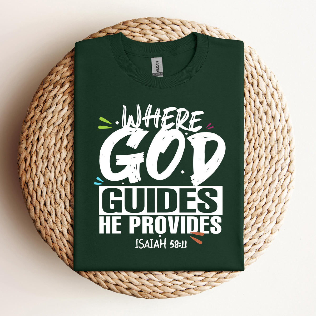 Where God Guides He Provides Isaiah 58.11