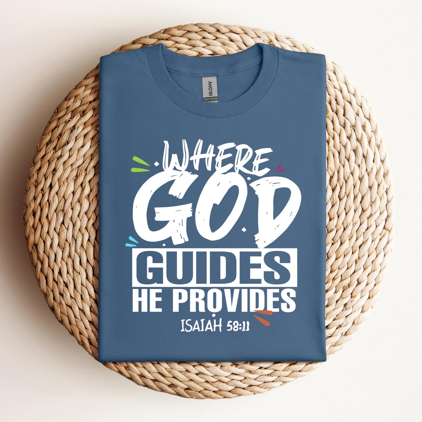 Where God Guides He Provides Isaiah 58.11