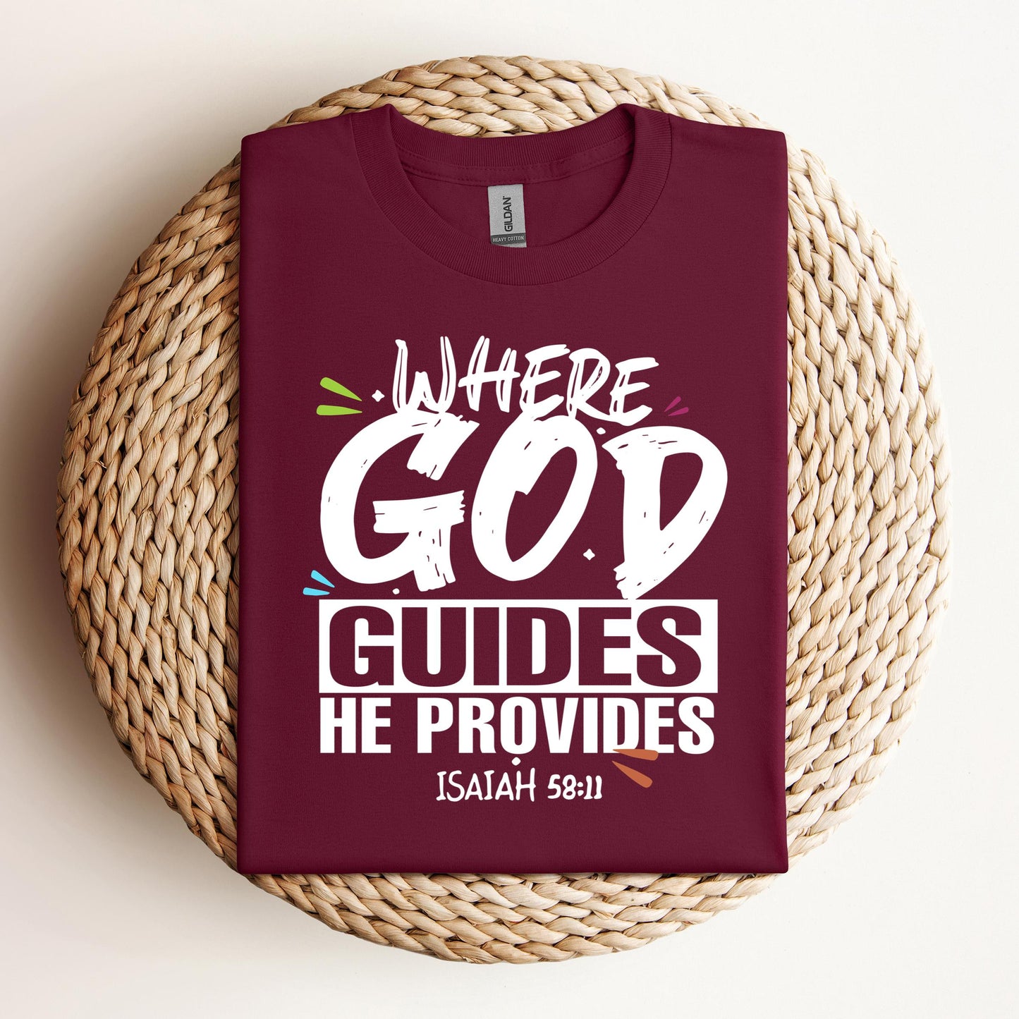 Where God Guides He Provides Isaiah 58.11