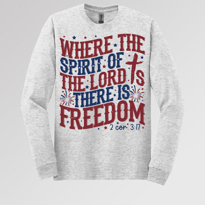 Where The Spirit Of The Lord Is There Is Freedom 2 Corinthians 3.17 07