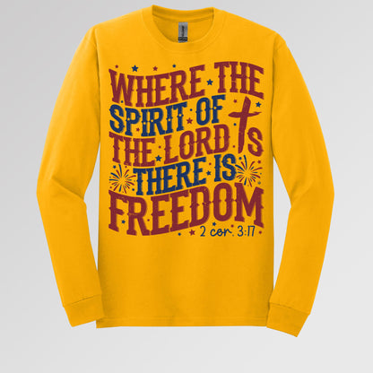 Where The Spirit Of The Lord Is There Is Freedom 2 Corinthians 3.17 07
