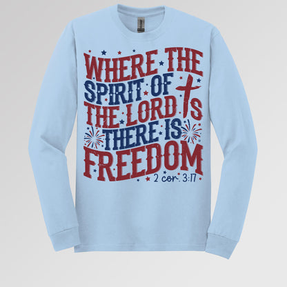 Where The Spirit Of The Lord Is There Is Freedom 2 Corinthians 3.17 07