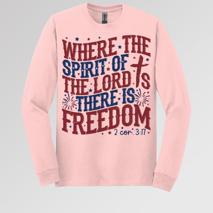 Where The Spirit Of The Lord Is There Is Freedom 2 Corinthians 3.17 07