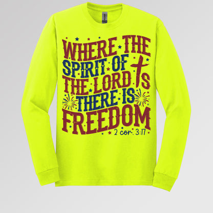 Where The Spirit Of The Lord Is There Is Freedom 2 Corinthians 3.17 07