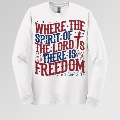 Where The Spirit Of The Lord Is There Is Freedom 2 Corinthians 3.17 07