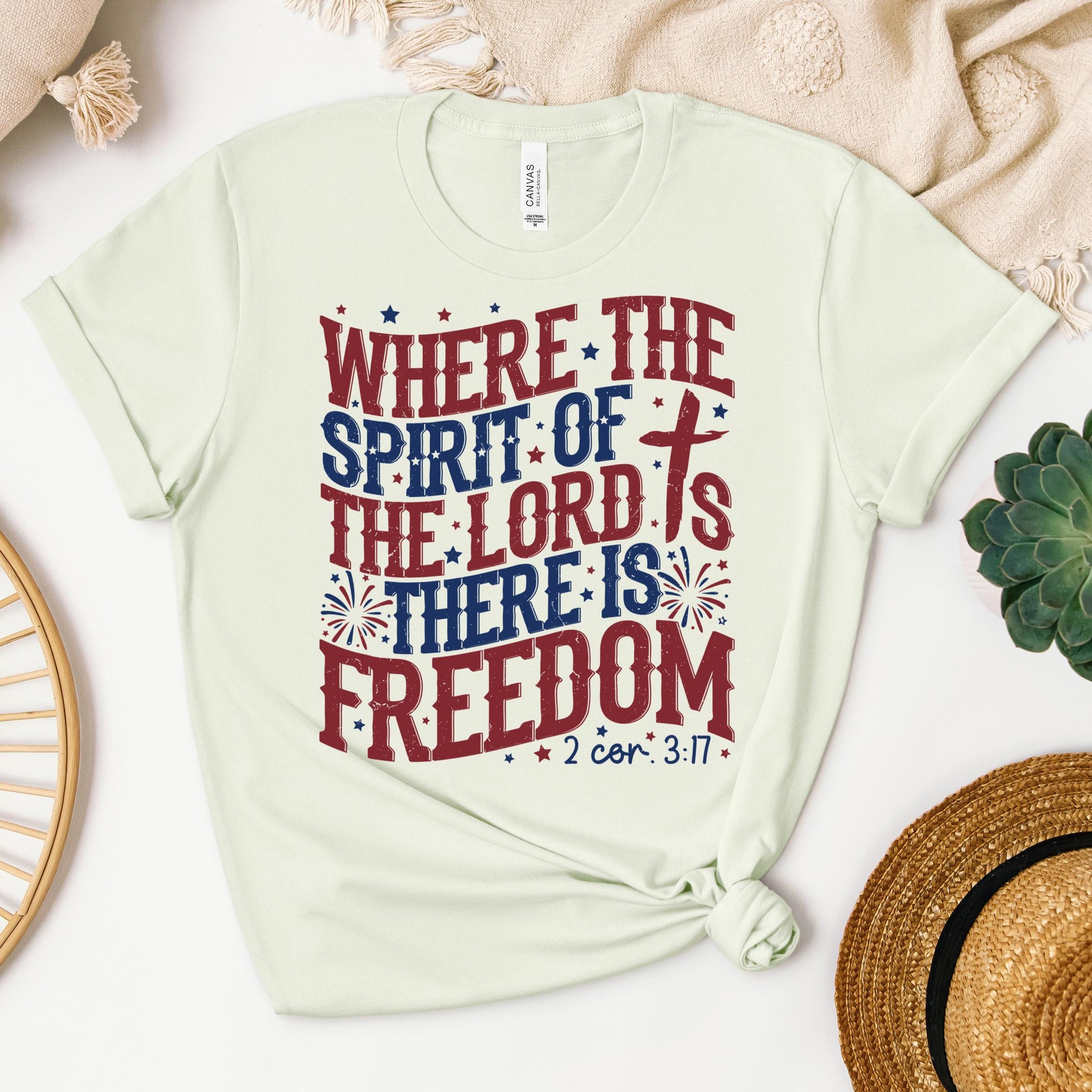 Where The Spirit Of The Lord Is There Is Freedom 2 Corinthians 3.17 07