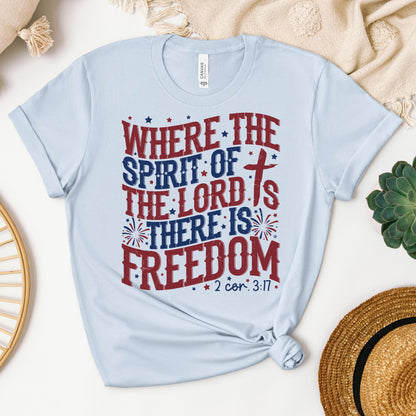 Where The Spirit Of The Lord Is There Is Freedom 2 Corinthians 3.17 07