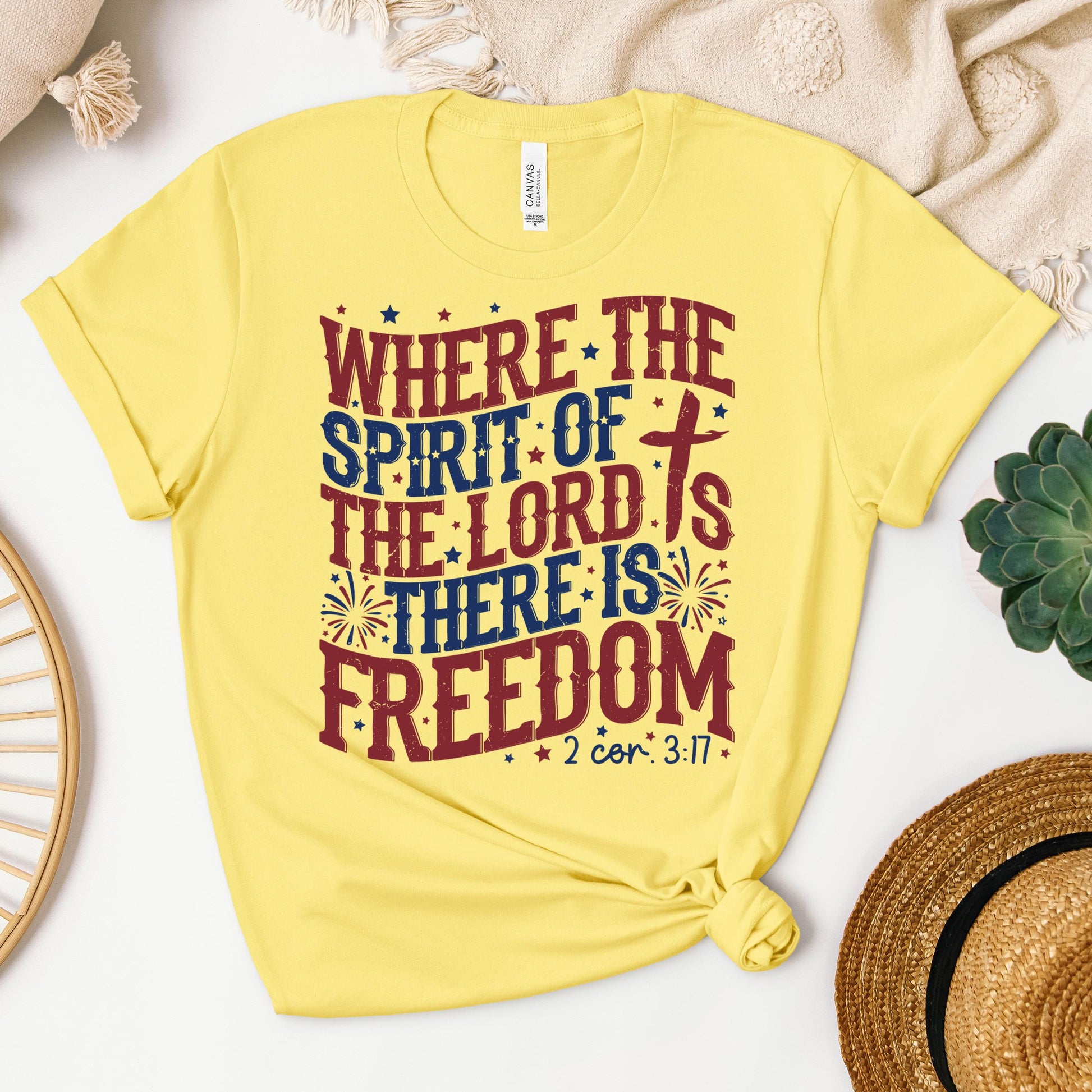 Where The Spirit Of The Lord Is There Is Freedom 2 Corinthians 3.17 07