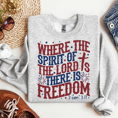 Where The Spirit Of The Lord Is There Is Freedom 2 Corinthians 3.17 07