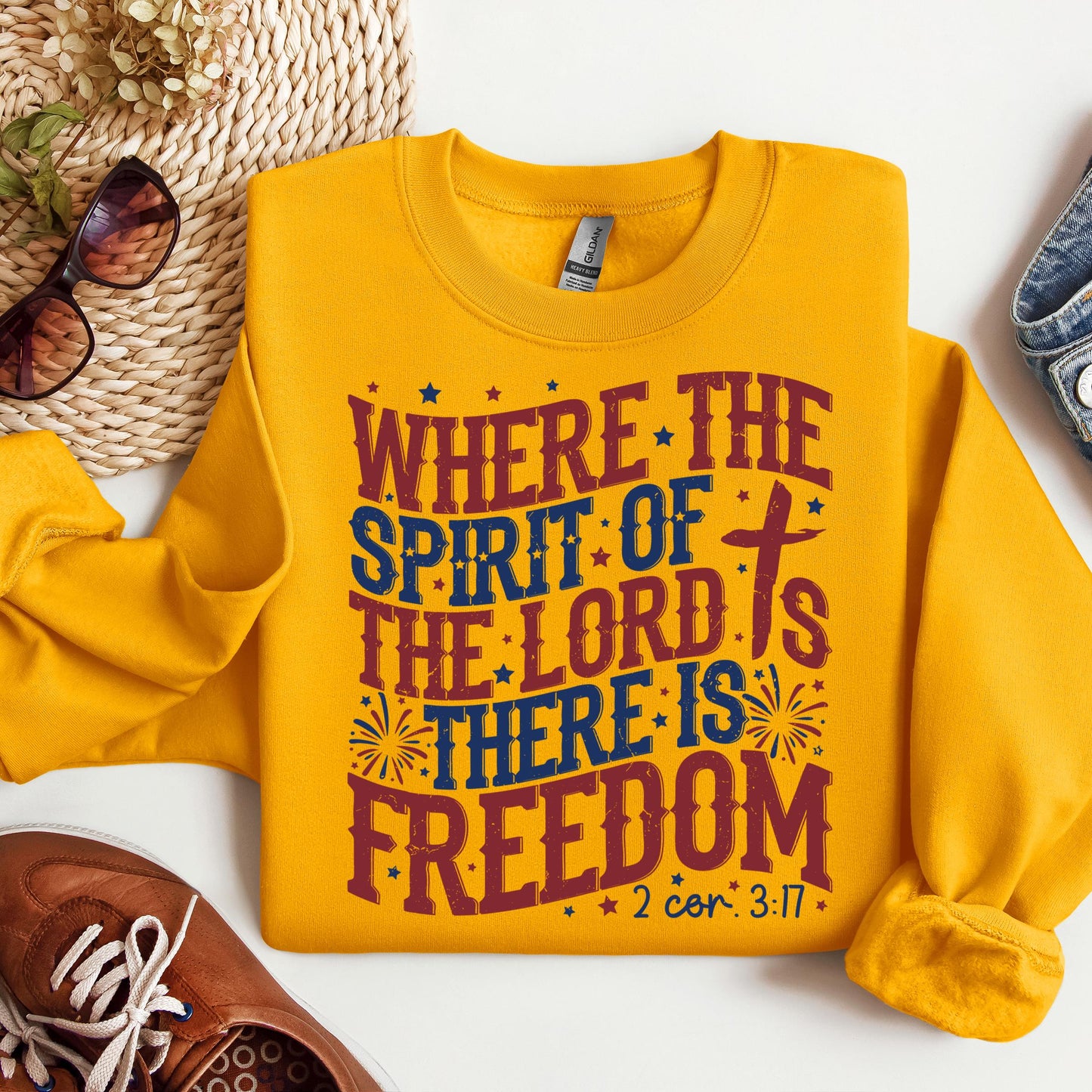 Where The Spirit Of The Lord Is There Is Freedom 2 Corinthians 3.17 07