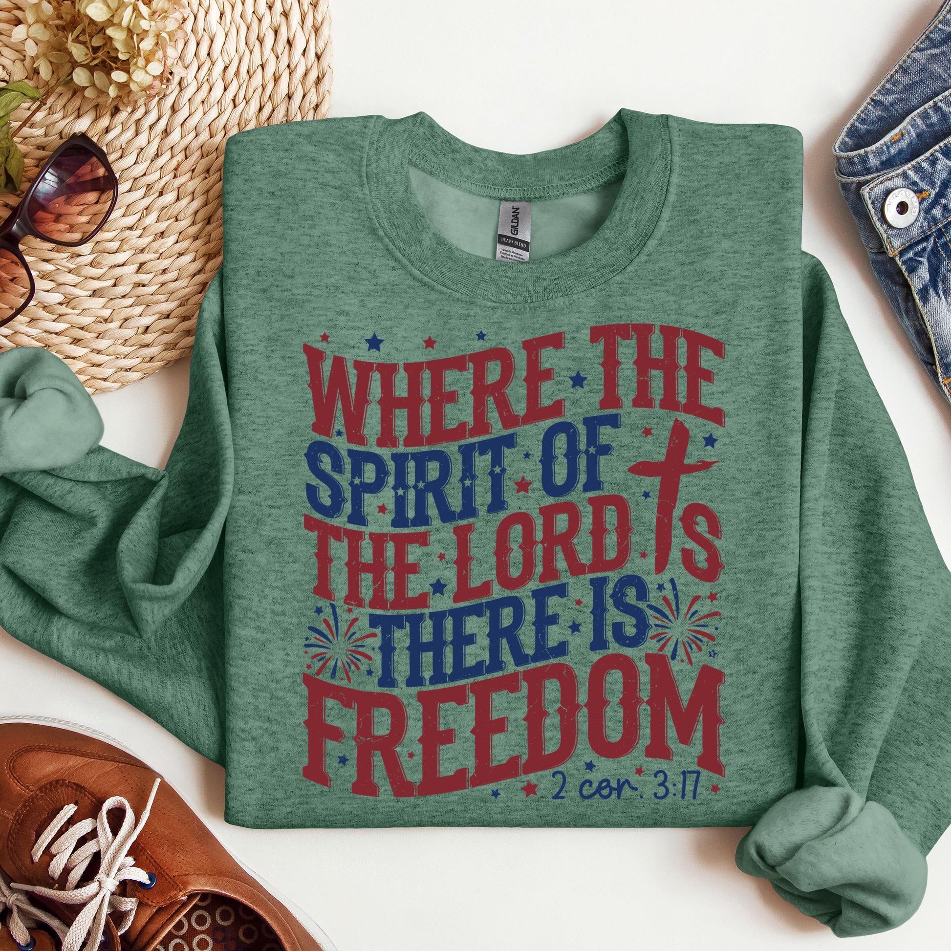 Where The Spirit Of The Lord Is There Is Freedom 2 Corinthians 3.17 07